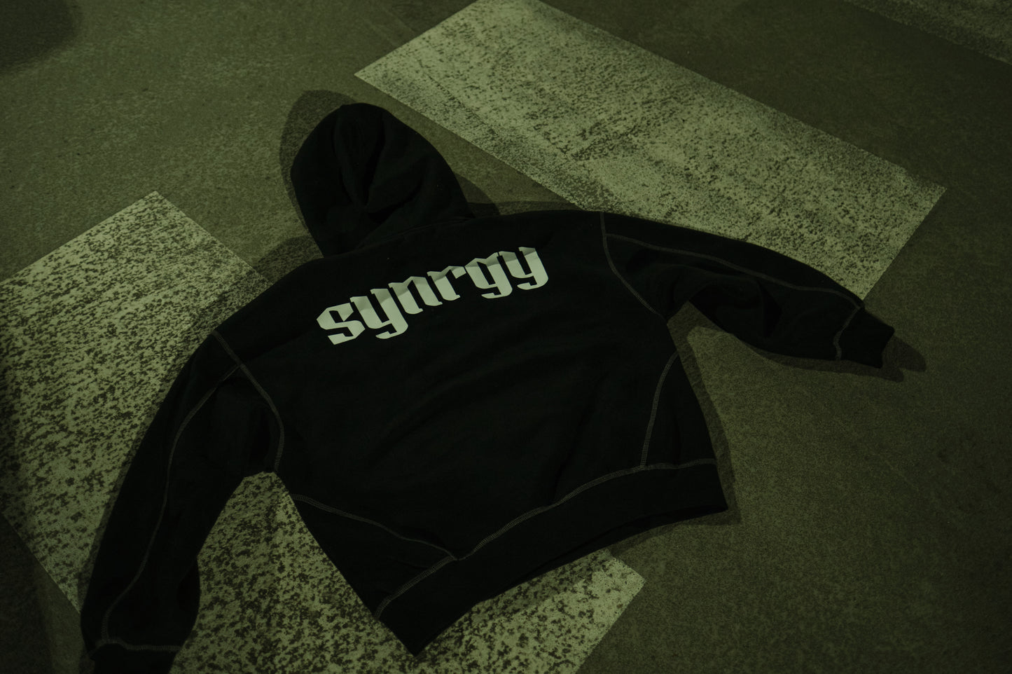 Stitched Boxy Training Hoodie