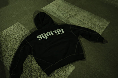 Stitched Boxy Training Hoodie