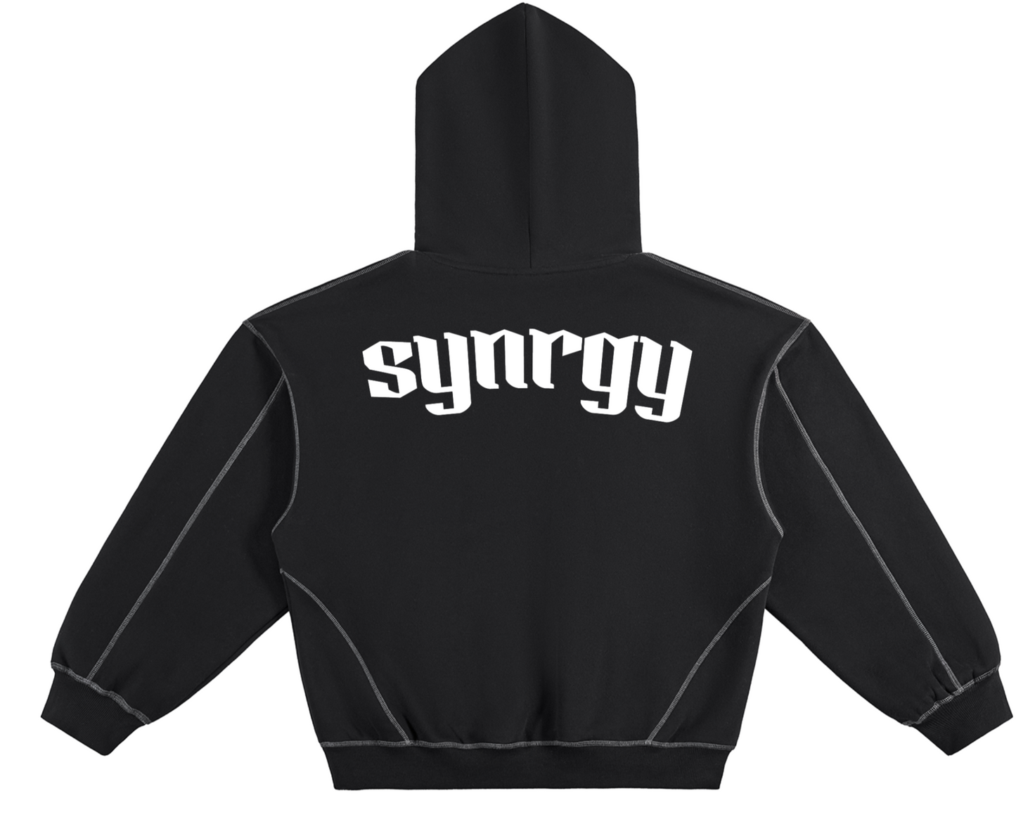 Stitched Boxy Training Hoodie